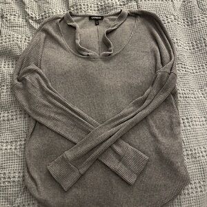 Express Gray Women's Sweater